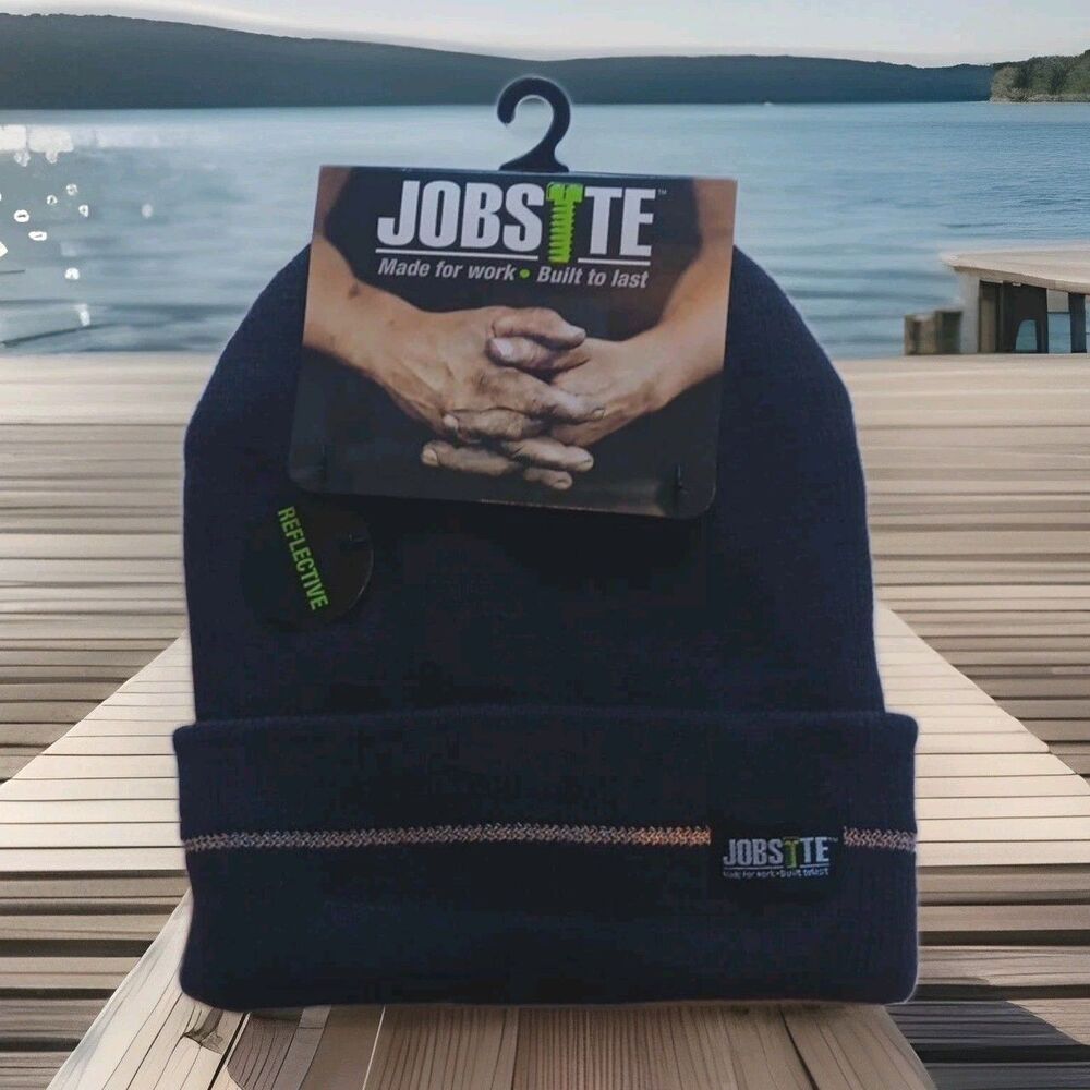 Beanie Cap, By JobSite, One Size Fits Most, Gray